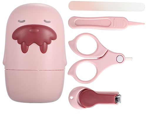 Milisten 1 Juego Kit de Cuidado para Bebés de Cortaúñas y Pinzas para Cuidado de Recién Nacidos y Pequeños