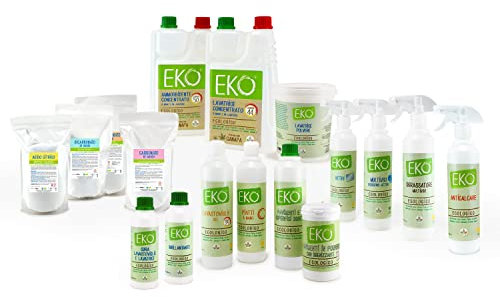 EKO Detersivi Ecologici per la pulizia della casa Eko Box Completo (Canapa)