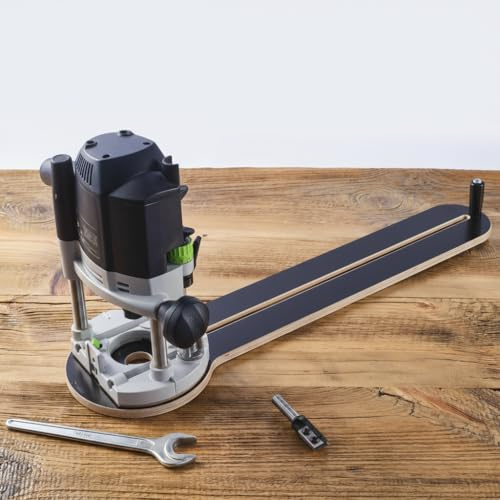 Fräscirkel cirkelskärare lämplig för Festool överfräs OF1010 1400 2200 MaKoen mm skala