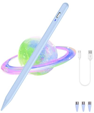 Luntak Tablet Stift für Android,POM-Spitze Touchscreen Stift Magnetic Handy Stift,Type-C Eingabestifte Kompatibel mit Samsung/Mi/Huawei/Vivo/Lenovo und andere Android-Smartphone und Tablet,Blau
