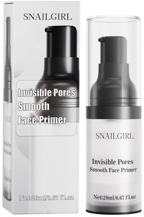 Primer Makeup, base de gel para ocultar los poros y alisa la piel, ligero y controla el aceite, equilibra el tono de la piel y lo aclara, maquillaje Prime para todos los tipos de piel (transparente