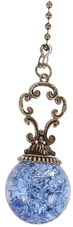 UKCOCO Cadena Decorativa Para Ventilador Diseño De Esferas De Extensión De Cadena Para Luz De Techo Accesorio Retro Para Decoración De Ventiladores y Lámparas De Techo