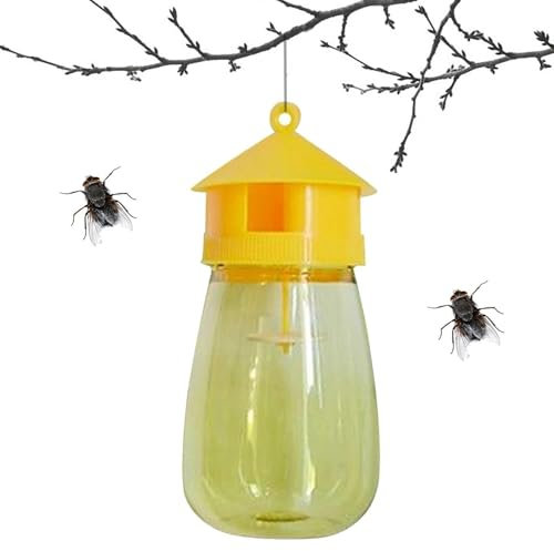 Trappola per vespe per Garden - Catcher a due ingressi per frutteto, balcone o mazzo | Trappola per insetti volanti all'aperto per l'uso di fattoria o campeggio | Deterrente per vespe a sospensione si