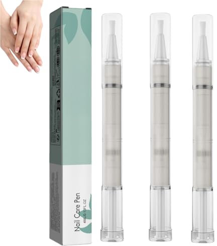 Cuidado y Fortalecedor de Uñas, Lápiz para el Cuidado de Uñas, Reduce la Decoloración, Repara Grietas, Corrige la Deformación