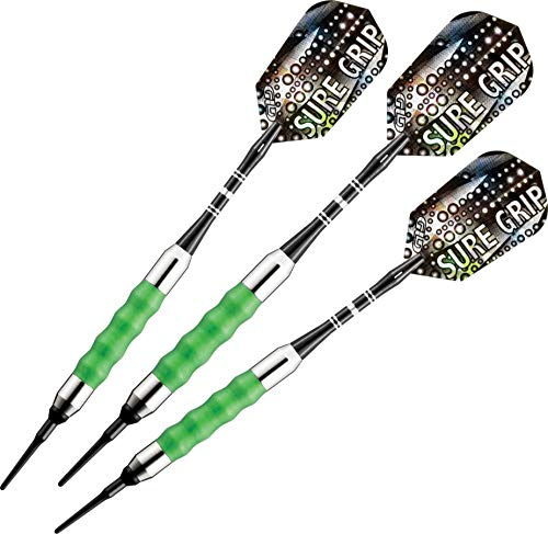 Viper by GLD Products Sure Grip Soft Tip Darts, Green, 18 Grams
