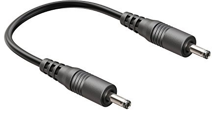 ledscom.de Cavo di collegamento per sistema plug-in ATOM, 0,1 m, nero