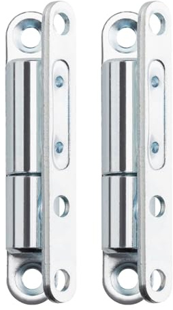 SOTECH 2 pezzi Cerniera per porte avvitabile 15 x 83 mm Cerniera di ristrutturazione per porte interne da avvitare (acciaio zincato)