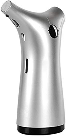 MRWJ Dispensador de desinfectante, dispensador de jabón con Sensor Dispensador de jabón con Sensor de Infrarrojos, dispensador de jabón líquido sin Contacto 220 ml para Cocina de baño