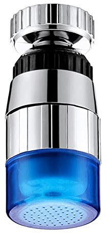 Bemvp 1 Unid Led Led Ducha Cabeza Baño Agua Casa Baño Hogar Resplandor Decorativo Romántico Grifo Cocina Fregadero Grifo Transmisión Boquilla Accesorios para Hogar