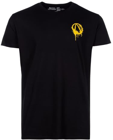 Borderlands T-Shirt Vault Icon Spray Black L