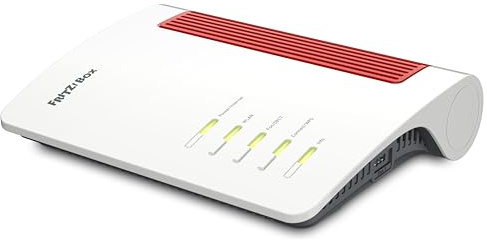 Fritz!Box 4690 Edition International, Wi-Fi 7 Mesh Router für DSL oder Fibre, bis zu 6960 Mbit/s Geschwindigkeit, 1x 10-Gigabit WAN/LAN, 3X 2.5-Gigabit LAN, DECT-Basis und Zigbee, Wi-Fi MESH und
