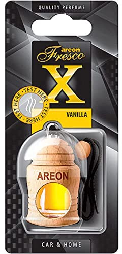 3 x Areon fresco Vaniglia Profumo Albero Deodorante Home Office nove