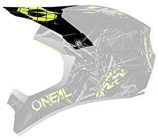 O'NEAL 0500-440 Visier Backflip Zombie, Schwarz/Neongelb
