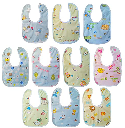 SLOSH Bavoirs Imperméables Bébé Bavoir Etanche Imperméable Unisexe 0 mois à 24 mois Waterproof