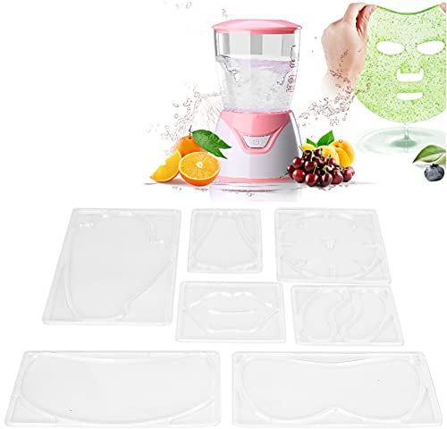 7 Arten Gesichtsmasken Form, Wiederverwendbare Gesichtsmaske Patchformen Maschinenhersteller DIY Gesichtsmasken Maschine Gesichtsmaskenwerkzeug