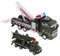 HANABASS 2pièces Camions à Tirer Miniatures pour Garçon Fille Jouets Éducatifs Pull Back avec Modèles De Voitures Colorées