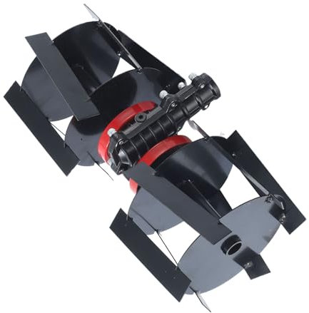 Arado de cortadora de césped, HARROW DISC ATV,Rueda de deshierbe eficiente en servicio pesado - Calificadores de césped resistentes a la erosión