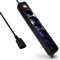 Ewent EW3925 Base múltiple 1,5 m 6 Salidas AC Negro - Bases múltiples (1,5 m, 6 Salidas AC, Tipo L, Negro, 250 V, 10 A)
