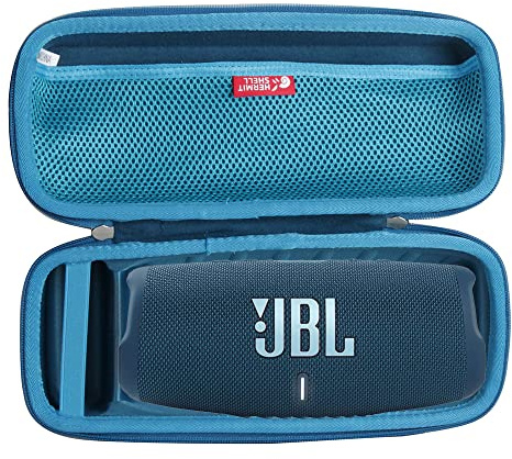 Hermitshell Travel Case for JBL Charge 5 / JBL Charge 4 Portable Bluetooth Speaker (Blue)