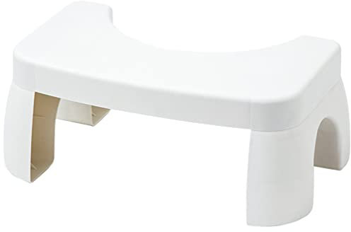DOITOOL De Baño Antideslizante Para Inodoro Reposapiés De Plástico Resistente Escalón Para La Posición De Cuclillas y Intestinal Para y Familiar