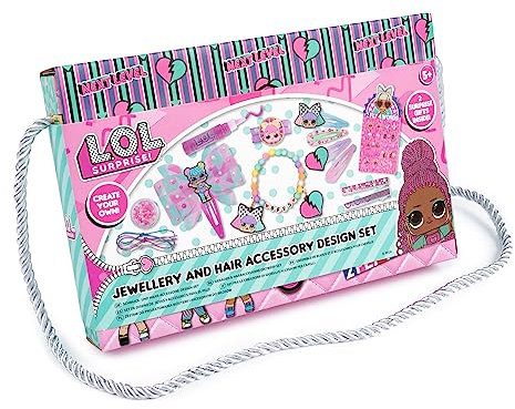 L.O.L. Surprise! Jewellery And Hair Accessory Set - Make Your Own Jewellery And Hair Accessories - Bracelet Making - Lol Surprise Dolls - Lol Gifts For Girls