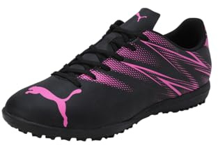 Puma Mens Attacanto Turf Training Football Boots (6 UK) (Black/Pink)