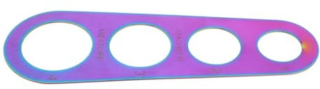 VERDANVERSE Dispositivo Di Misurazione In Acciaio Inossidabile Strumento Di Misurazione Degli Spaghetti Strumento Di Misurazione Delle Dimensioni Della Porzione Di Pasta Strumento Di