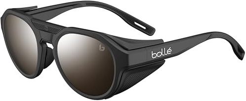 bollé ASCENDER Black Matte - Solace 4 Brown Gun - Sunglasses - Medium - Unisex