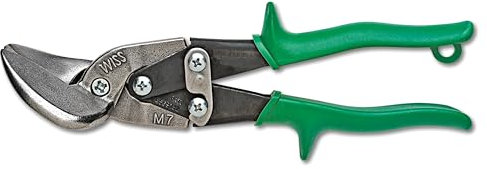 Wiss M7R MetalMaster Blechschere mit Hebelübersetzung, Rechts und Gerade Schneidend, 234 mm