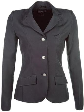 HKM 3341 Turnierjacket Marburg, Reitjacket Reitjacke schwarz Mädchen 140