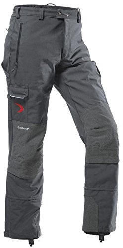 Pfanner Gladiator Hose Outdoorhose Herren Funktionshose extrem widerstandsfähig Kevlar® verstärkt Cocona® Funktionsfutter reissfest atmungsaktiv, Farbe:grau, Größe:XL (langgr.)