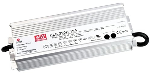 Mean Well LED-Netzteil 264 W, 12 V, 22 A, MeanWell HLG-320H-12 A, Schaltnetzteil., HLG-320H-12A