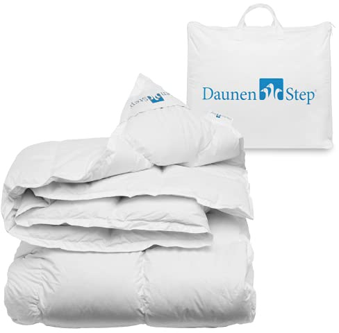 Daunen Step Piumino in fibra sintetica - NeoStep 400 | 250x200 cm - matrimoniale standard Piumino in fibra sintetica (Calore Cold Winter)