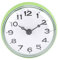 Cyrank Reloj de baño, Mini Reloj de Ducha, Relojes de Pared con Ventosa para baño, baño, Cocina(Verde)