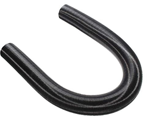 URFEDA 25 mm 2 m Aluminium Foil Heating Duct, Auxiliary Heater Accessory, Car Heating Pipe, Warm Air Outlet, Exhaust Hose