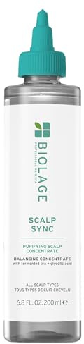 Biolage Scalp Sync Purifying Concentrate - Exfoliating & Clarifying Dry Scalp Treatment, Refreshing & Reinvigorating, Fermented Tea Blend & Glycolic Acid
