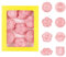8Pcs Flower Cookie Cutter Set, 3D Cookie Cutter Plastic Cookie Stamps with Cute Flower Shapes for Cookie Baking