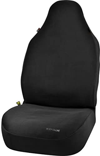 Body Glove 22-1-70331-9 Hyper Fit Universal Bucket Seat Cover for Cars, Sedans, SUVs, Neoprene, Black, 1 Seat Cover
