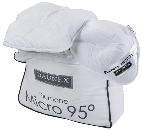 Daunex Micro 95° Edredón Duo, Poliéster, Microfibra, Blanco, Doble, 2 x 250 x 200 cm