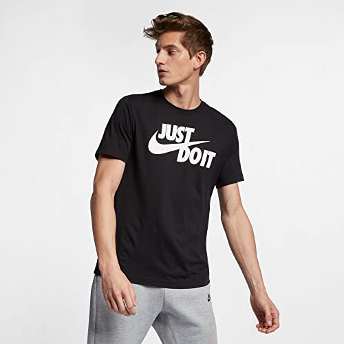 Nike Herren Sportswear Jdi T shirt, Black/White, M-L EU