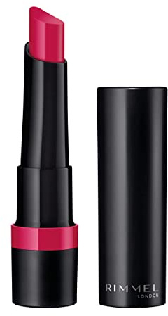 Rimmel London Rossetto Lunga Durata Lasting Finish Matte, Effetto Opaco, 170 Warm Rose, 4 g