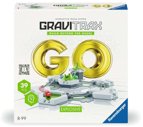 Ravensburger GraviTrax GO Explosive- Marble Run, STEM and Construction Toys for Kids Age 8 Years Up - Kids Gifts
