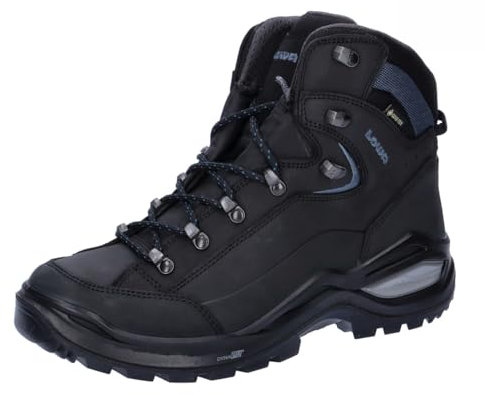 LOWA Stiefel mittel RENEGADE EVO GTX MID Ws schwarz/blau, 41