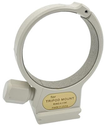 Treppiede per treppiede, collare per montaggio lenti per osservazione della fauna selvatica e lunga esposizione fotografia