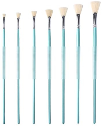 XBTGS Pinceles de acuarela para pintura al óleo, con cola de pez, color gris, como se muestra, como se muestra en la imagen