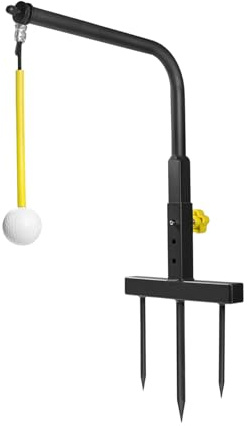 Golfswingre, Guider Uppriktning, 1 Stycke, Professionell Bollre, Justerbar Höjdhjälp För Övningsslag, Enkel Installation, För Utomhusbruk