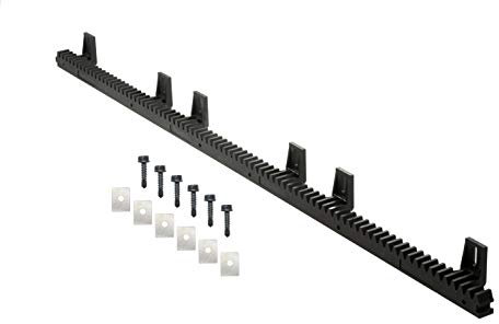 Schartec denté de montage Rack pour portail coulissant Entraînée module 4 incl. matériel de fixation