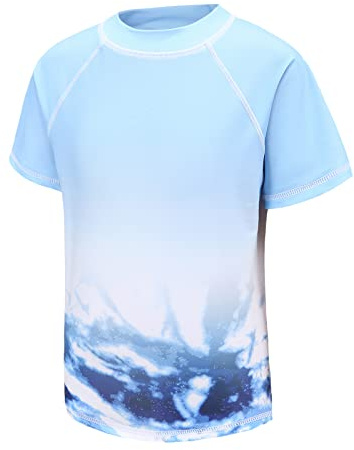 Aisyee Rash Vest Girls Swimming Costume Kids Swim Top Age 15-16 Years