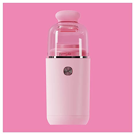 JSSEVN Mini nettoyeur de bureau sans fil pour clavier d'ordinateur, machine à coudre, nettoyeur de bureau d'étudiant, machine à miettes, grande ventouse de charge Rose