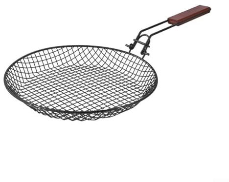 Cestello per barbecue in acciaio inox per pesce, verdure e delizie di pollo